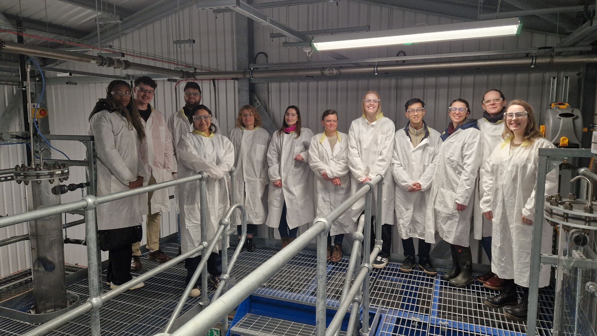 Isles Cranfield University Site visit co-hosted by the Institute of Water