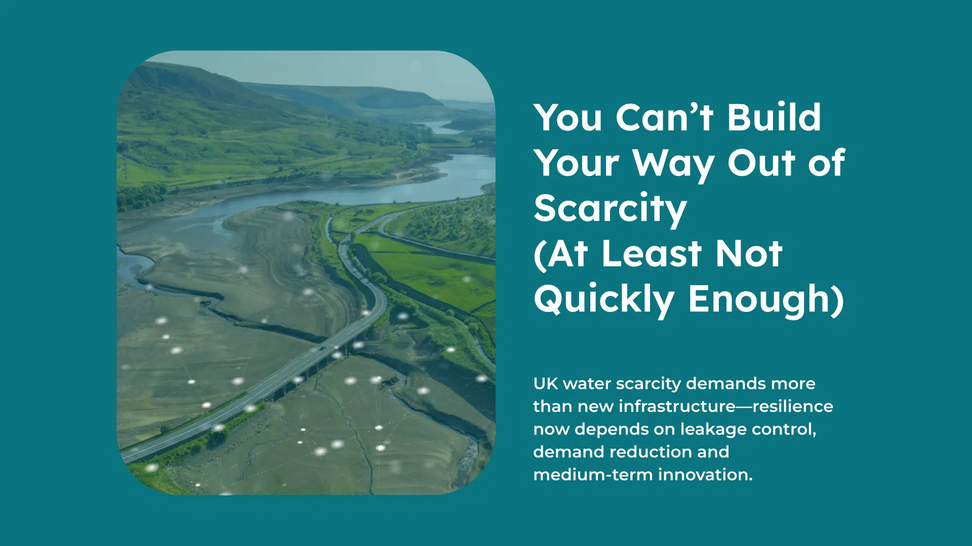 UK water scarcity resilience