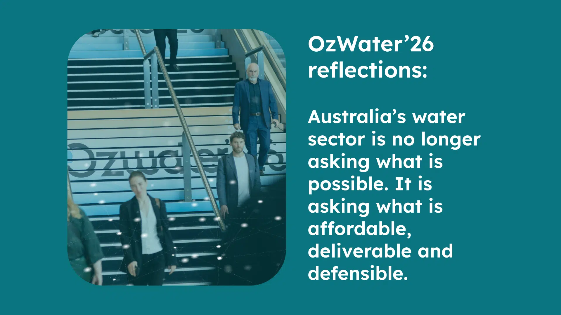 OzWater water sector decision-making